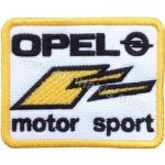Opel Motor Sport Embroidery Patch Emblem 9x7 cm