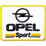 Opel Sport Embroidery Patch Logo 9x7 cm