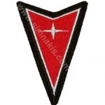 Pontiac Embroidery Patch Logo 9x5 cm