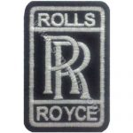 Rolls Royce Embroidery Patch Logo 9x6 cm