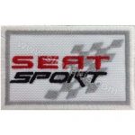 Seat Sport Embroidery Patch Badge Logo 8x5 cm