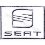 Seat Embroidery Patch Badge Logo 8x5 cm