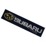 Subaru Text Logo Embroidery Patch Badge 13x3 cm