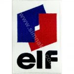 Elf Logo Embroidery Patch Badge 8x5.5 cm