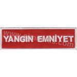 Nurse, Driver, Paramedic, Health Officer Name Tag Embroidery 8x2 cm