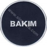 Nomex Petkim Personnel Name Tag Role Maintenance Embroidery 7x7 cm