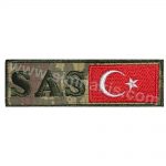 Military Personnel Department Name Tag Embroidery 13x3 cm