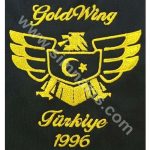 Goldwing Turkey 1966 Jacket Embroidery Patch 25x23 cm