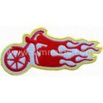 Motorcycle Embroidery Patch Woven 30x10 cm