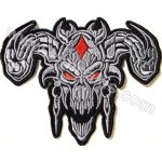 Horn Embroidery Patch 19x24 cm