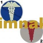 Health Medical Emblem Embroidery Patch - 8x8 cm