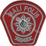 TRNC Financial Police Badge Embroidery Patch - 7x7 cm