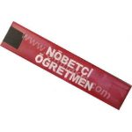 On-Duty Teacher Embroidered Arm Sleeve Patch with Velcro - 40x8 cm