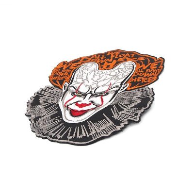 Joker Clown Embroidery Patch - 15x20 cm - Görsel 3