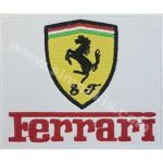 Ferrari Embroidery Patch 9x7.5 cm