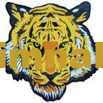 Lion & Tiger Embroidery Patch - 25x25 cm