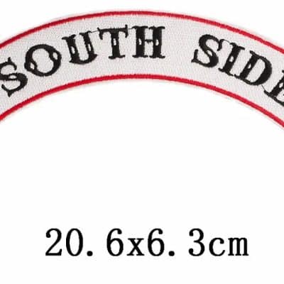 South Side Serpents Embroidery Patch Set - 3 Pieces (Cobra Design) - Görsel 3