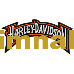 Harley Davidson Embroidery Patch - 12.5x28 cm