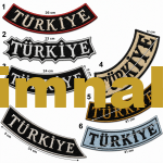 "Türkiye" Embroidery Patch - Various Sizes