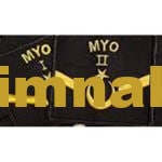 Myo Military School Student M.Y.O. Rank Embroidered Patch - Gold Yellow Embroidery, 1 Pair - Görsel 2