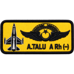 Air Force Embroidery Name Tag 10x5 cm