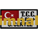 Personnel Name Tag Embroidery Patch 4.5x9 cm