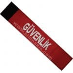 Security Embroidered Arm Sleeve Patch with Velcro - 40x8 cm, Adjustable