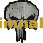 Skull of Death Embroidery Patch - 21.5x26.5 cm