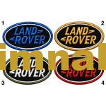 Land Rover Embroidery Patch Emblem Text 9x5 cm