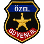 Special Security Badge Embroidery Patch - Colorful, 9x7.5 cm