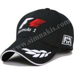 Formula 1 Embroidered Hat (Adjustable with Velcro Strap)