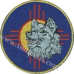 Wolf Team Embroidered Patch 8x8 cm