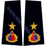 Gendarmerie Lieutenant Colonel External Rank Embroidery