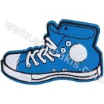 Shoe Company Logo Embroidered Patch 10x6.5 cm