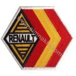 Renault Embroidered Patch Colorful 8x7 cm