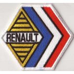 Renault Embroidered Patch Colorful 8x7 cm
