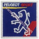 Peugeot Sport Embroidered Patch 7.5x7.5 cm
