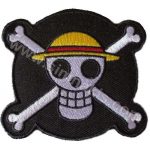 Skull Skeleton Embroidered Patch 9x8 cm