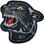 Tiger Embroidered Patch 10x10 cm