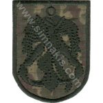 Sports Training Badge – Nano Camouflage Embroidered Patch (6.5x4.8 cm)