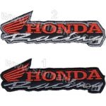 Honda Racing Embroidered Patch 10x3.5 cm