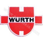 Würth Company Logo Embroidered Patch 9x7 cm