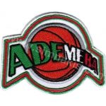 Ademeba Logo Embroidered Patch 10x7 cm