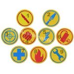 Mission Divisions Embroidered Patch 7x7 cm
