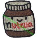 Nutella Embroidered Patch 8x7 cm