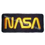 NASA Embroidered Patch 7x3 cm