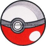 Character Embroidered Patch 8x8 cm