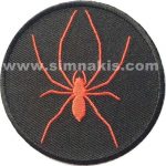 Spider Embroidered Patch 8x8 cm