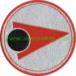 Character Embroidered Patch 7x7 cm