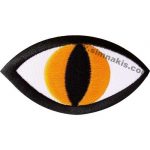 Eye Doctor Embroidered Patch 6x3 cm